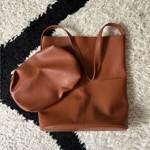 Anthropologie Tall Bucket Bag
